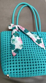 Boho Handmade Woven Shoulder Bag - Image 6