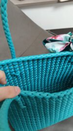 Boho Handmade Woven Shoulder Bag - Image 7