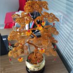 Golden Pine Tree Decorative Ornament - Image 10