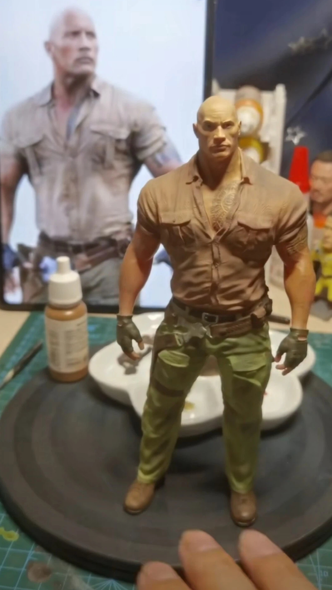 Customer figurine