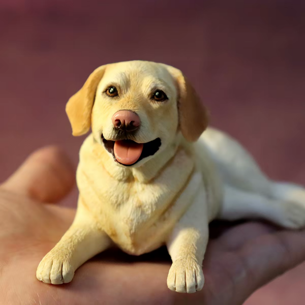 Custom Pet Photo Figurine